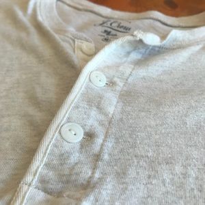 J. Crew Short Sleeve Henley